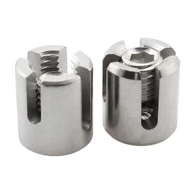 ราคาดี Wholesale Cable Clamps Stainless Steel 304 316 Hardware Wire Rope Cable Tensioner Adjustable 4mm Wire Rope Cross Clips ออนไลน์