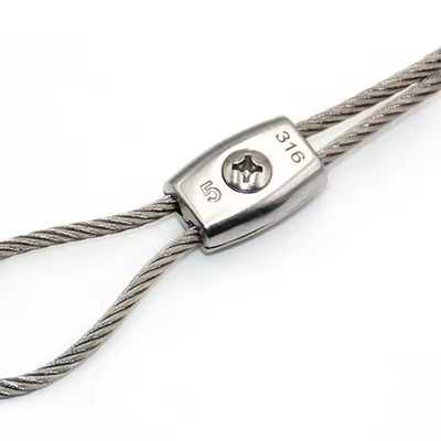 ราคาดี Wire Rope Fitting 304 316 Stainless Steel Simplex Single Bolt Wire Rope Clip Cable Clamp ออนไลน์