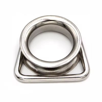 ราคาดี SS304 316 Stainless Steel Round Thimble Sun Shade Sails Corner Link Hardware D Ring Thimble ออนไลน์
