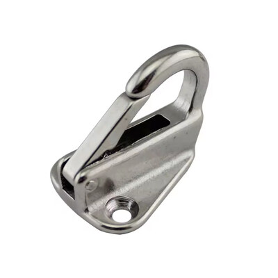 ราคาดี ปลา Fender Bracket สแตนเลสสตรอสปริงล็อค Fender Hook Snap Fending Hook ติดเชือก เรือลาก ออนไลน์