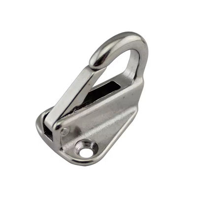 ราคาดี Marine Fender Bracket Stainless Steel Spring Locked Fender Hook Snap Fending Hook Attach Rope Boat Sail Tug ออนไลน์