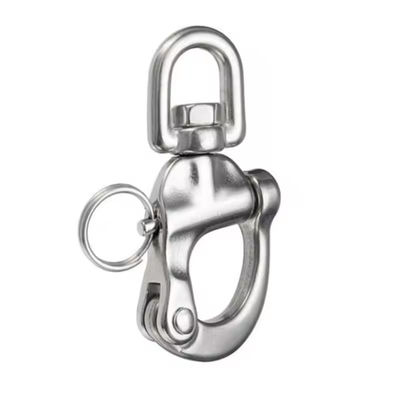 ราคาดี Boat Stainless Swivel Eye Snap Shackle Bail Rigging for SailBoat ออนไลน์