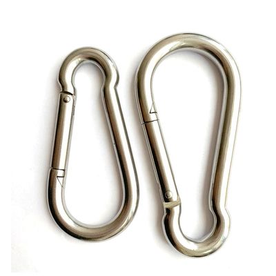 ราคาดี เทคโนโลยีการบําบัดไฟฟ้าไฟฟ้า สแตนเลส DIN5299C Carabiner Snap Spring Hook ออนไลน์