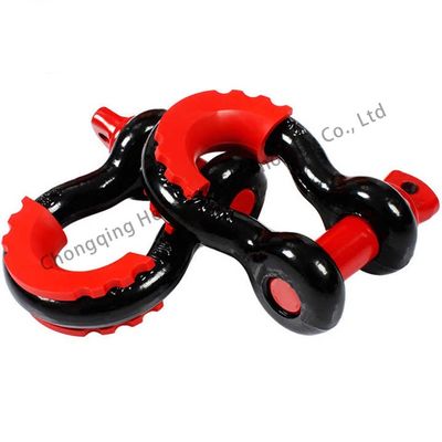 ราคาดี High Polished Heavy Industry Marine Bow Shackle Carbon Steel Black Painted for Loads ออนไลน์