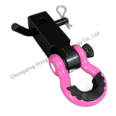 ราคาดี Heavy Duty Forged Off Road Bow Shackle 3/4 Inch Pink Yellow Black Custom Galvanized Metric 0.5T-85T ออนไลน์