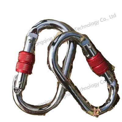 ตะขอปีนเขาอะลูมิเนียมน้ำหนักเบาและทนทาน อุปกรณ์ผจญภัยกลางแจ้งที่ดีที่สุด