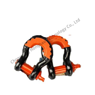 ราคาดี การผจญภัยกลางแจ้งที่จําเป็น ทนทานสูง ความแข็งแรง Bow Shackle กับความปลอดภัย Bolt Pin ออนไลน์