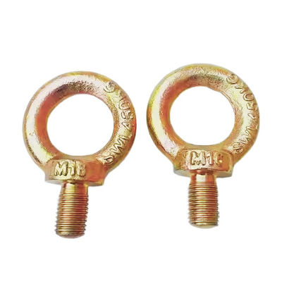 ราคาดี ติดเหล็กโกหกเหลืองซิงก์ JIS 1168 งานหนักยกสายตา Bolts ตา Bolts ที่กําหนดเอง ออนไลน์