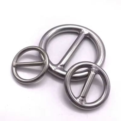 ราคาดี Polished Stainless Steel 304/316 Welded O Ring Round Ring Cross Bar O Ring for Marine ออนไลน์