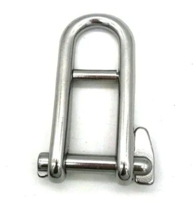 ราคาดี Stainless Steel Long D Shackle with Screw Pin Rigging Hardware in Polished Finish ออนไลน์