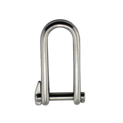 ราคาดี Marine Hardware Shade Rigging Sail 316 Stainless Steel Long D Shackle With Eye Screw Pin Chain Halyard Flat Anchor ออนไลน์