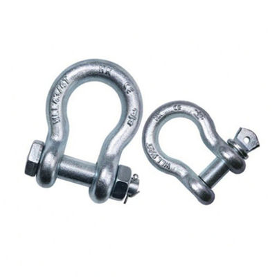 ราคาดี General Industry G2130 Marine Hardware Hot DIP Galvanized Chain Anchor D Shackle OEM ออนไลน์
