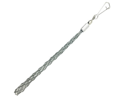 ราคาดี Cable Pulling Grip Lassos For 9-12mm Electrical Wire Long Steel Wire Mesh , Anti-slip Flexible Cable Sleeve ออนไลน์