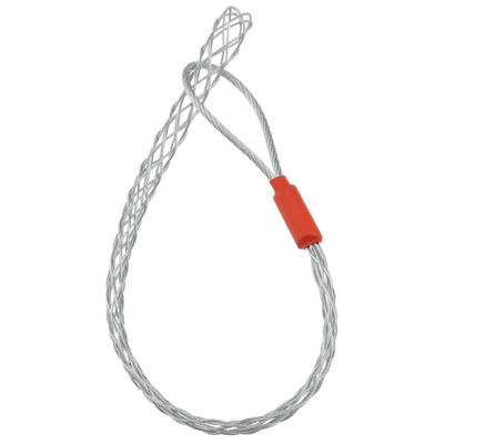 ราคาดี Cable Pulling Grip  For 6-10mm Cable Galvanized Stainless Steel Anti-Slip Cable Traction Sleeve Flexible Mesh Rope Cable 27cm Length Black ออนไลน์