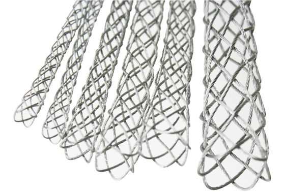 ราคาดี Cable Pulling Grip With 5mm Nut Flexible Eye Mesh Rope Cable Sock Kit Galvanizing Steel Antislip Pipe Cable Wire Pulling Grips Lassos 6 Set 4-25mm ออนไลน์
