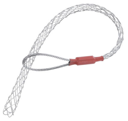 ราคาดี Galvanized Steel Wire Grip 30cm for 10-12mm Cable Red Customized Size Cable Pulling Grip ออนไลน์