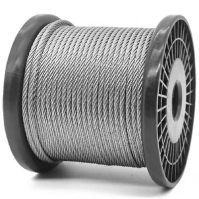 ราคาดี Inox Cable AISI304 304L 316 316L Steel Cable Ropes 6x36SW IWRC 6x36SW FC Stainless Steel Wire Rope with Si Content 1.0% ออนไลน์