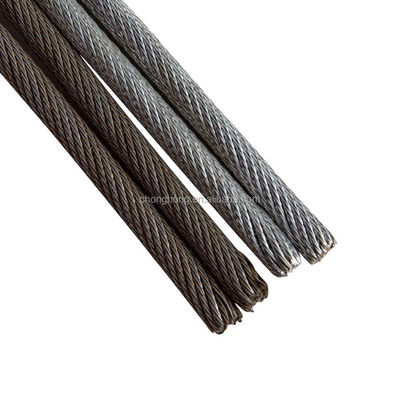 ราคาดี Ungalvanized 6*24 7FC Steel Wire Rope 200M/COIL Long-Lasting and Industrial-Grade Construction ออนไลน์