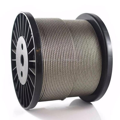 ราคาดี Carbon Steel 7x19 Aircraft Cable 500ft Steel Rope in 3/32
