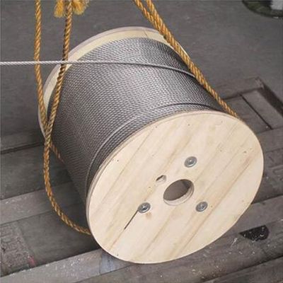 ราคาดี Standard AiSi 304 316 SUS304 SUS316 Stainless Steel Wire Rope 1x7 Ropes Wire 1.5mm 2mm 3mm 4mm With Tolerance ±1% ออนไลน์