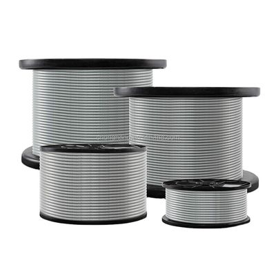ราคาดี PVC Coated Steel Cable Rope Customization Cold Heading Steel Stainless Steel Wire Rope Aircraft Cables ออนไลน์
