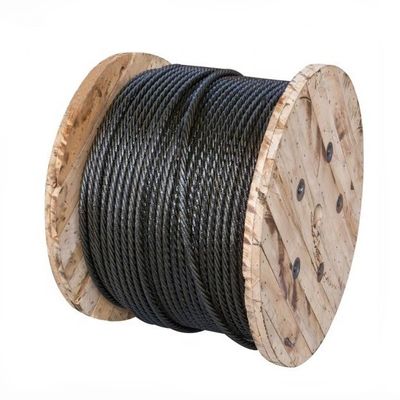 ราคาดี Steel Wire Rope 6x12 FC Non-Alloy Bright Line Contacted Ungalvanized Strand ออนไลน์