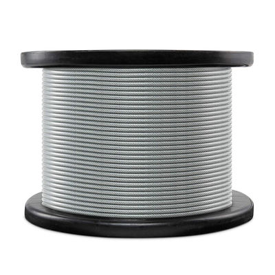 ราคาดี เชือกสลิงเหล็ก 7x7 เคลือบ PVC เชือกเหล็ก 1/8