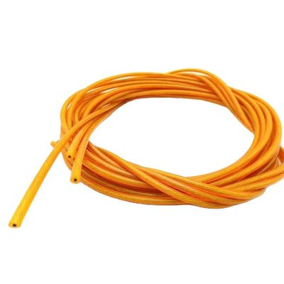 ราคาดี 12 มม 1x19 ใส PVC ผิวเคลือบสายสแตนเลส AISI 201/304/316 ความอดทนสายเคเบิล ± 0.02 สําหรับ Clothesline และ Easy ออนไลน์