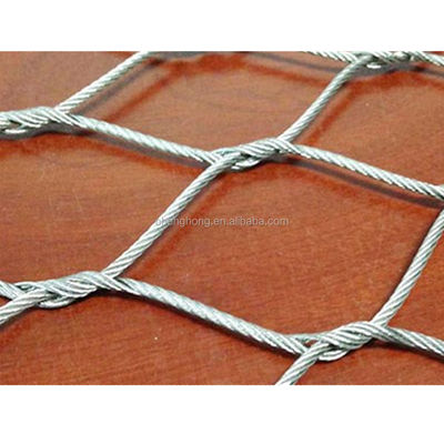 ราคาดี Woven Technique Stainless Steel Wire Rope Netting for Aviary Enclosure and Zoo Animal Cages ออนไลน์