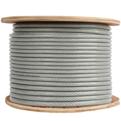 ราคาดี 7x7 / 7x19 PVC Coated Steel Wire Rope 5/32 inch to 7/16 inch Galvanized Steel Cable Rope Vinyl Coated Aircraft Cables ออนไลน์