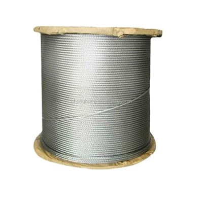 ราคาดี Ungalvanized 6x36 Steel Wire Rope 12mm to 44mm Diameter Suitable for Various Lifting Applications ออนไลน์
