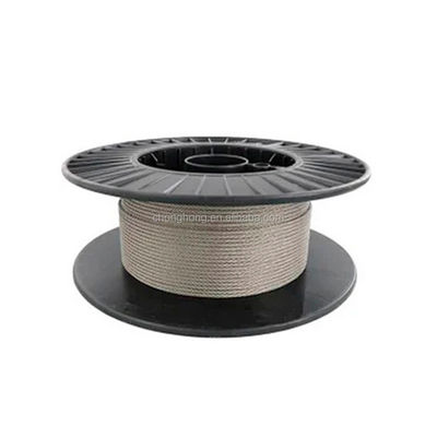 ราคาดี 7X7 ลวดสลิงสแตนเลส SUS 316 AISI 316 T316 ความคลาดเคลื่อน ± 0.01 มม. สำหรับงานทางทะเล ออนไลน์