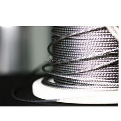 ราคาดี 12mm 6X24 7FC สายไหมเหล็กไร้ขัด AISI304/304L/316/316L ความอดทนสารอื่น ๆ Si ٪ 1.0 สําหรับโครงการก่อสร้าง ออนไลน์