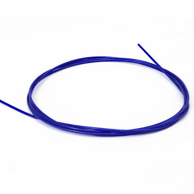 ราคาดี เชือกสลิงเหล็กเคลือบพลาสติกเคลือบ PVC หลากสี 1*7 7*7 7*19 เชือกเคเบิลสำหรับงานก่อสร้างดัด ออนไลน์