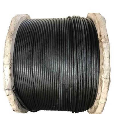 ราคาดี 26mm 6x37 FC สายไหม สายไหมเหล็กไม่กระปุก สายไหมเหล็กที่มีน้ํามันดํา การก่อสร้างเฉพาะเหล็กหนาว 26mm ออนไลน์