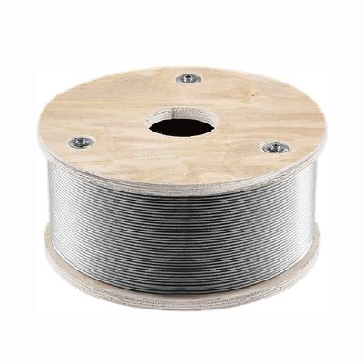 ราคาดี สามารถปรับแต่ง T316 สายไหมเหล็กไร้ขัด 1/8' 500ft 1x19 สายใย Core 2100 ปอนด์ ความแข็งแรงในการแตก ออนไลน์