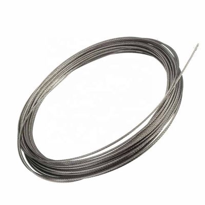 ราคาดี 6X24 7FC ลวดสลิงเหล็กชุบสังกะสี 1570MPa สำหรับการใช้งานที่หลากหลายและรับน้ำหนักมาก ออนไลน์