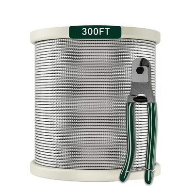 ราคาดี เครื่องตัดสายเคเบิลสแตนเลสสตีล 7x7 T316 สำหรับราวระเบียงเหล็กกล้าขึ้นรูปเย็นพิเศษ ออนไลน์