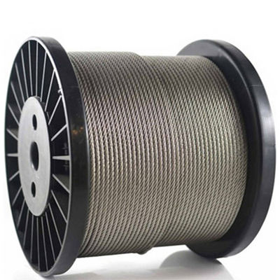 ราคาดี 6x19 IWRC สายใย สร้างสายใยเหล็กกระปุก สายใยเหล็ก 1/8 