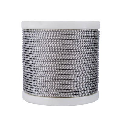 ราคาดี ลวดสลิงสแตนเลส 6X12 7FC/6X24 FC / 6X19 FC / 6X37 FC สำหรับวินซ์ ความแข็งแรง 1570-1960 MPa บริการแปรรูปอื่นๆ ออนไลน์