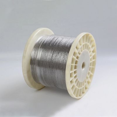 ราคาดี 1*19 สายเคเบิลเหล็ก สายสาย ss304 ss316 0.9 มม สายเคเบิลอเนกซ์สําหรับความทนทานที่ดีต่อการกัดกรองและสวม ออนไลน์