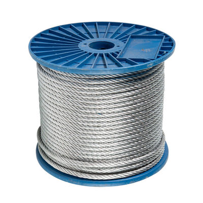 ราคาดี ลวดสลิงเหล็ก 6*7 เส้น 6*19 ลวดสลิงเหล็ก 6x7 6x19 ลวดสลิงเหล็กชุบสังกะสี ไม่เจือปน ใบรับรอง ISO9001/ISO14001 ออนไลน์