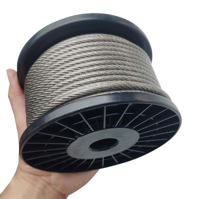 ราคาดี 7*7 สายใย PVC TPU สแตนเลสสําหรับการสร้างสําหรับการใช้งานที่ไม่ประกอบด้วยสแตนเลส ออนไลน์