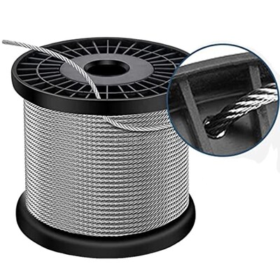 ราคาดี AISI304 304L 316 316L สายใยเหล็กไร้สแตนเลส สายเคเบิล SS กับ 7x7 การก่อสร้างสําหรับการใช้งานทางทะเล ออนไลน์