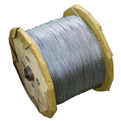 ราคาดี สายเคเบิลอากาศยานชุบสังกะสีเหล็กกล้าคาร์บอนเกรด MIL-DTL-83420 ขนาด 9.53 มม. สำหรับการทหารและอวกาศ ออนไลน์