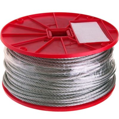 ราคาดี 7x19 Mil-Sepc-DTL-83420 สายเคเบิลเครื่องบินเหล็กกระปุก สายเคเบิลสายเหล็ก 1/4 