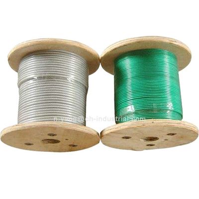 ราคาดี สายเคเบิลเหล็กเคลือบ PVC 5/32