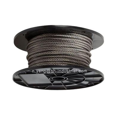 ราคาดี การปรับแต่ง สายเหล็กไม่แม่เหล็ก A2 A4 สายเหล็กไร้สารเหล็ก 6x7 FC 7x7 AISI316T AISI304 SUS316 SUS304 สายเหล็กไร้สารเหล็ก ออนไลน์