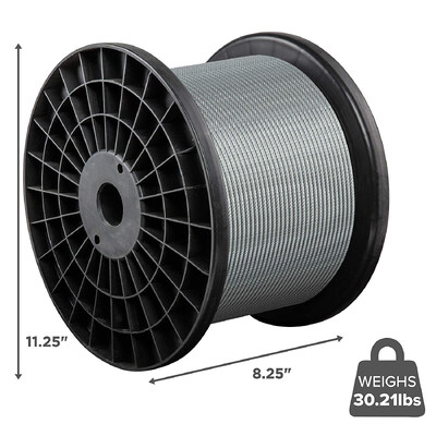 ราคาดี สลิงสแตนเลส AISI316 โครงสร้าง 6x12+7PP แกนใยหรือแกนเหล็ก ออนไลน์