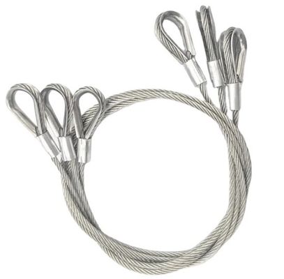 ราคาดี สายเคเบิลเครื่องบินชุบสังกะสีสำหรับงานก่อสร้าง 5/16 สายไฟและสายเคเบิลมาตรฐาน AiSi ออนไลน์